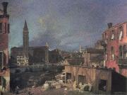 Canaletto the stonemason s yard Sweden oil painting artist