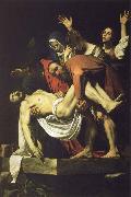 Caravaggio Christian burial Sweden oil painting artist