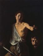 Caravaggio Portable head David Goliath Sweden oil painting artist