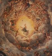 Correggio Correggio famous frescoes in Parma seems to melt the ceiling of the cathedral and draw the viewer into a gyre of spiritual ecstasy. Sweden oil painting artist