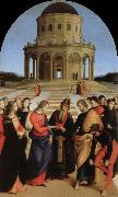 Raphael marriage of the virgin Sweden oil painting artist
