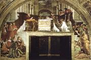 Raphael the mass of bolsena Sweden oil painting artist