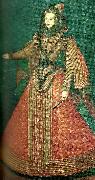 Anonymous the empress marie of hungary, c 1613 oil painting on canvas