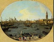 Canaletto Venice Viewed from the San Giorgio Maggiore - Oil on canvas Sweden oil painting artist