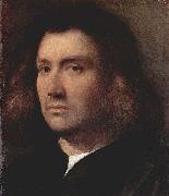 Giorgione The San Diego Portrait of a Man Sweden oil painting artist