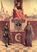 Giorgione The Castelfranco Madonna, before recent cleaning oil painting reproduction