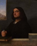 Giorgione Portrait of a Venetian Gentleman Sweden oil painting artist