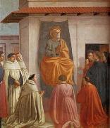 MASACCIO Fresco in the Brancacci Chapel in Santa Maria del Carmine, Florence Sweden oil painting artist