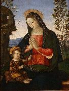 Pinturicchio Madonna Adoring the Child, Sweden oil painting artist