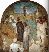 Pontormo Christ before Pilate oil