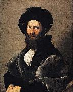 Raphael Portrait of Baldassare Castiglione Sweden oil painting artist