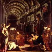 Tintoretto Finding of the body of St Mark oil