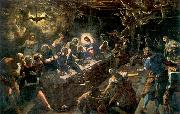 Tintoretto The Last Supper oil