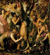 Titian The Flaying of Marsyas, little known until recent decades Sweden oil painting artist