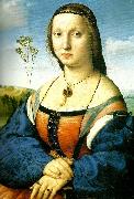 Raphael portrait of maddalena Sweden oil painting artist