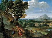 Domenichino Abraham Leading Isaac to Sacrifice Sweden oil painting artist