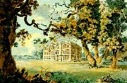 J.M.W.Turner radley hall from the south east oil painting