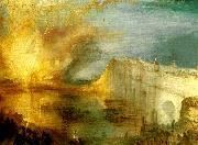 J.M.W.Turner the burning of the house of lords and commons Sweden oil painting artist