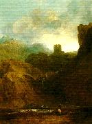 J.M.W.Turner dolbadarn castle Sweden oil painting artist