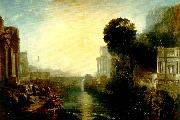 J.M.W.Turner dido building carthage Sweden oil painting artist