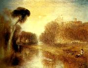 J.M.W.Turner schloss rosenau, Sweden oil painting artist