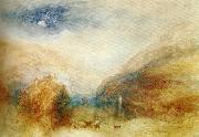 J.M.W.Turner the visit to the tomb painting