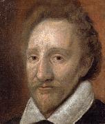 Anonymous Portrait of actor Richard Burbage Sweden oil painting artist