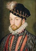 Anonymous Portrait of Charles IX of France, Sweden oil painting artist