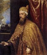 Titian Portrait of the Doge Francesco Venier oil