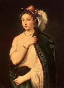 Titian Female Portrait Sweden oil painting artist