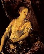 Titian Judith with the head of Holofernes oil