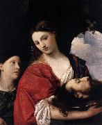 Titian Salome con la testa del Battista Sweden oil painting artist