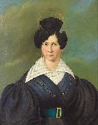 Anonymous Portrait of a lady, Vienna painting