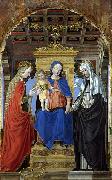 Bergognone The Mystic Marriage of Saint Catherine of Alexandria and Saint Catherine of Siena Sweden oil painting artist