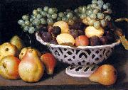 Galizia,Fede Maiolica Basket of Fruit Sweden oil painting artist