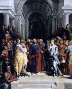 Garofalo Christ and the Adulteress painting