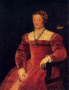 Titian Giulia Varano, Duchess of Urbino Sweden oil painting artist