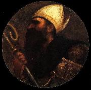 Titian St Augustine Sweden oil painting artist