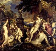 Titian Diana and Callisto Sweden oil painting artist