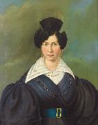 Anonymous Portrait of a lady oil painting