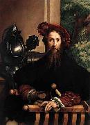 PARMIGIANINO Portrait of Galeazzo Sanvitale oil