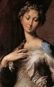 PARMIGIANINO Madonna with Long Nec Detail oil