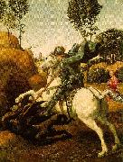 Raphael Saint George and the Dragon Sweden oil painting artist