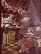 Tintoretto Verkundigung oil painting