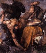 Titian Punishment of Tythus Sweden oil painting artist