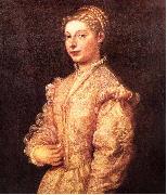 Titian Portrait of Lavinia Vecellio Sweden oil painting artist