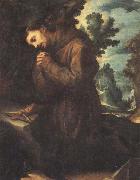 CIGOLI St.Francis in Prayer oil painting