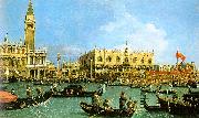 Canaletto The Basin of San Marco on Ascension Day oil painting