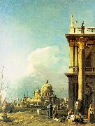 Canaletto Entrance to the Grand Canal from the Piazzetta oil