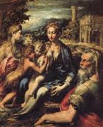 PARMIGIANINO Madonna of St.Zachary Sweden oil painting artist